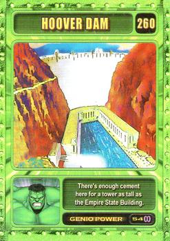 2003 Genio Marvel #260 Hoover Dam Front