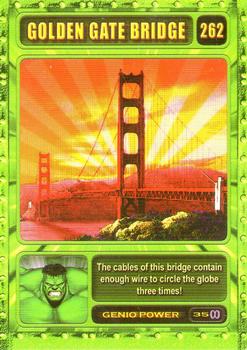 2003 Genio Marvel #262 Golden Gate Bridge Front