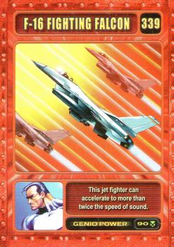 2003 Genio Marvel #339 F-16 Fighting Falcon Front