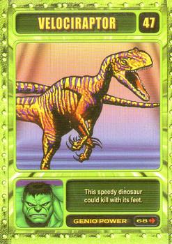 2003 Genio Marvel #47 Velociraptor Front