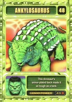 2003 Genio Marvel #48 Ankylosaurus Front