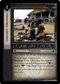 2002 Decipher Lord of the Rings CCG: The Two Towers #4R6 Constantly Threatening Front