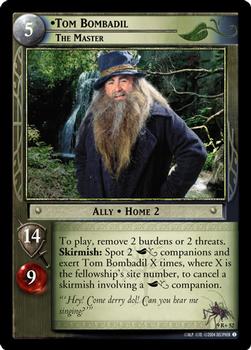 2004 Decipher Lord of the Rings Reflections #9R52 Tom Bombadil, The Master Front