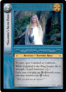 2007 Decipher Lord of the Rings CCG: Treachery and Deceit #18R11 Galadriel's Silver Ewer Front