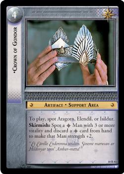 2007 Decipher Lord of the Rings CCG: Treachery and Deceit #18R41 Crown of Gondor Front