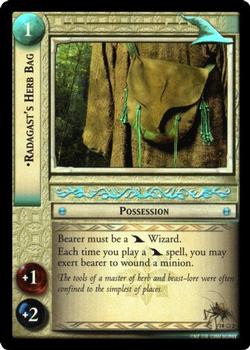 2007 Decipher Lord of the Rings CCG: Treachery and Deceit #18O2 Radagast's Herb Bag (O) Front