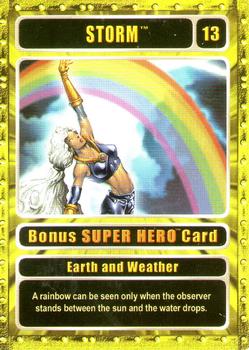 2003 Genio Marvel - Bonus Super Hero Silver Border #13 Storm Front