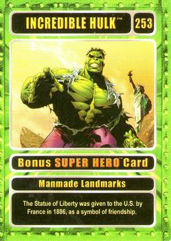 2003 Genio Marvel - Bonus Super Hero Silver Border #253 Hulk Front