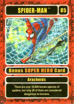 2003 Genio Marvel - Bonus Super Hero Silver Border #85 Spider-Man Front