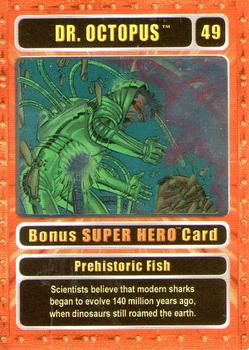 2003 Genio Marvel - Bonus Foil Super Hero Silver Border #49 Dr. Octopus Front