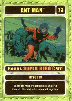 2003 Genio Marvel - Bonus Foil Super Hero Silver Border #73 Ant Man Front