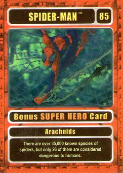 2003 Genio Marvel - Bonus Foil Super Hero Silver Border #85 Spider-Man Front