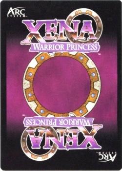 1998 Xena: Warrior Princess TCG Series II BattleCry #1 Callisto's Wrath Back