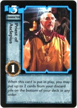 1998 Xena: Warrior Princess TCG Series I #30 Priest of Aesclepius Front