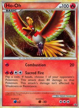 2010 Pokemon HGSS Black Star Promos #HGSS01 Ho-Oh Front