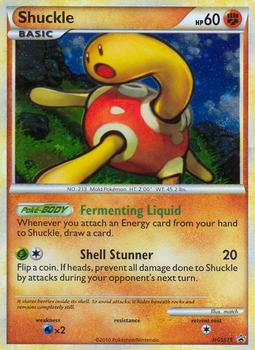 2010 Pokemon HGSS Black Star Promos #HGSS15 Shuckle Front