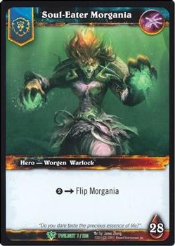 2011 Cryptozoic World of Warcraft Twilight of the Dragon #7 Soul-Eater Morgania Front