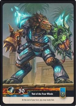 2011 Cryptozoic World of Warcraft Twilight of the Dragon #9 Vad of the Four Winds Back