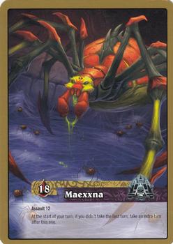 2009 Upper Deck World of Warcraft Naxxramas Raid #4 Maexxna Back