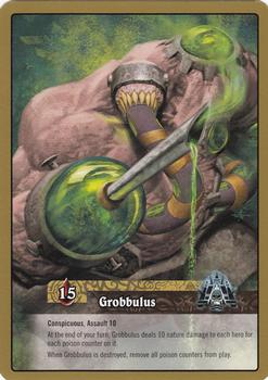 2009 Upper Deck World of Warcraft Naxxramas Raid #7 Grobbulus Back