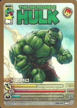 2008 Upper Deck Marvel Ultimate Battles #MUB-0003 Hulk Front