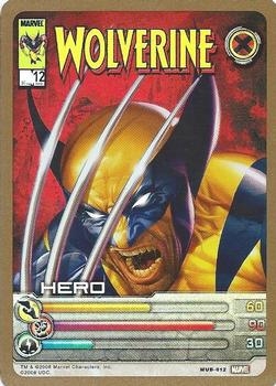 2008 Upper Deck Marvel Ultimate Battles #MUB-0012 Wolverine Front