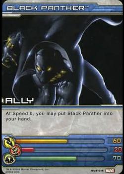 2008 Upper Deck Marvel Ultimate Battles #MUB-0016 Black Panther Front
