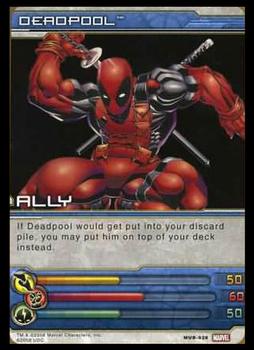 2008 Upper Deck Marvel Ultimate Battles #MUB-0028 Deadpool Front