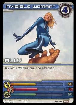 2008 Upper Deck Marvel Ultimate Battles #MUB-0045 Invisible Woman Front