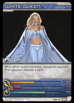 2008 Upper Deck Marvel Ultimate Battles #MUB-0088 White Queen Front