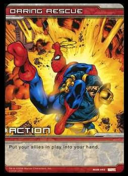 2008 Upper Deck Marvel Ultimate Battles #MUB-0093 Daring Rescue Front