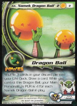 2003 Score Dragon Ball Z Kid Buu #2 Alt. Namek Dragon Ball 2 Front
