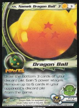 2003 Score Dragon Ball Z Kid Buu #3 Alt. Namek Dragon Ball 3 Front