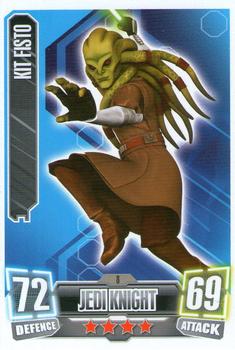 2011 Topps Star Wars Force Attax Series 2 #8 Kit Fisto Front