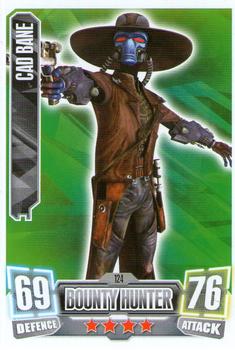 2011 Topps Star Wars Force Attax Series 2 #124 Cad Bane Front