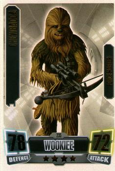 2011 Topps Star Wars Force Attax Series 2 #235 Chewbacca Front