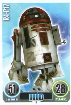 2010 Topps Star Wars Force Attax Series 1 #16 R4-P17 Front