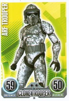 2010 Topps Star Wars Force Attax Series 1 #36 ARF Trooper Front