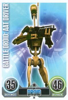 2010 Topps Star Wars Force Attax Series 1 #60 Battle Droid: AAT Driver Front