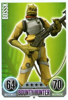 2010 Topps Star Wars Force Attax Series 1 #84 Bossk Front