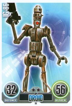 2010 Topps Star Wars Force Attax Series 1 #94 IG-86 Front