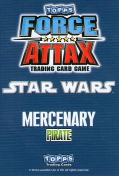 2010 Topps Star Wars Force Attax Series 1 #98 Pilf Mukmuk Back