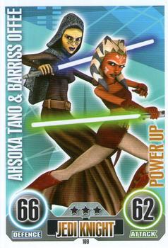 2010 Topps Star Wars Force Attax Series 1 #109 Ahsoka Tano & Barriss Offee Front