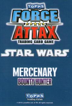 2010 Topps Star Wars Force Attax Series 1 #118 Cad Bane & Aurra Sing Back