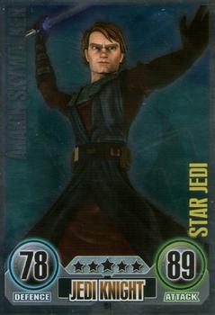 2010 Topps Star Wars Force Attax Series 1 #151 Anakin Skywalker Front