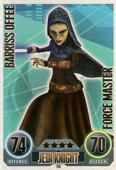 2010 Topps Star Wars Force Attax Series 1 #180 Barriss Offee Front