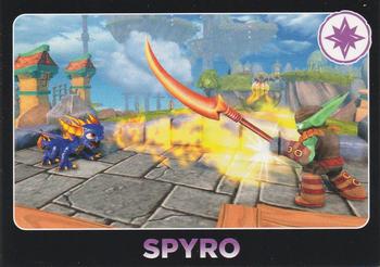 2012 Topps Skylanders Giants #37 Spyro Front