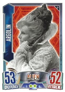 2013 Topps Alien Attax Doctor Who #51 Argolin Front