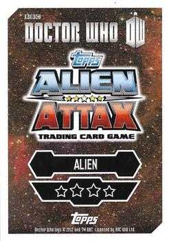 2013 Topps Alien Attax Doctor Who #90 Ogron Back