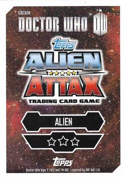 2013 Topps Alien Attax Doctor Who #96 Racnoss Back